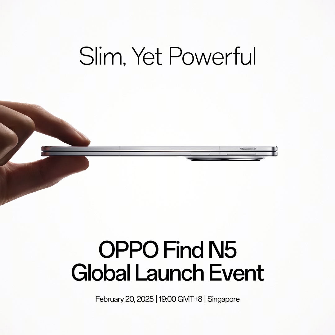 En este momento estás viendo OPPO Find N5 se lanza globalmente el 20 de febrero: Todo lo que debes saber